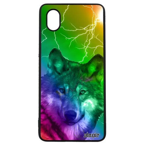 фото Чехол на мобильный samsung galaxy a01, "дикий волк" лютоволк злой utaupia