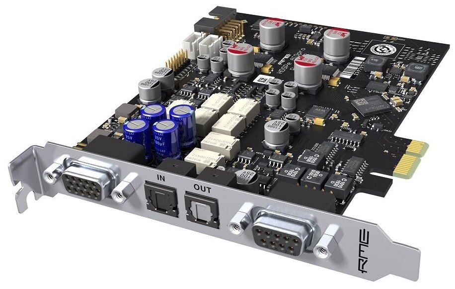 RME HDSPe AIO Pro 38-канальная, 24 Bit / 192 kHz, HighEnd аудио PCI Express карта с ADAT I/O