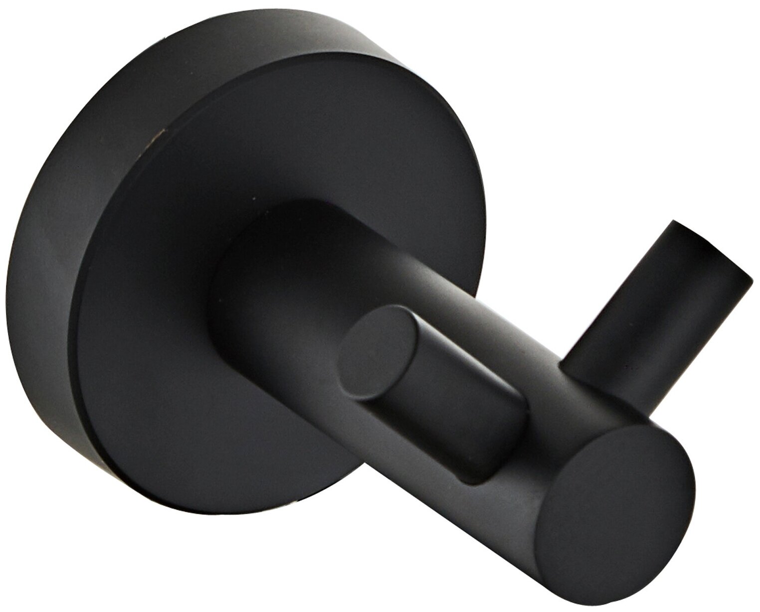 Крючок двойной для ванной комнаты, цвет: черный Swedbe Attribut 9815B