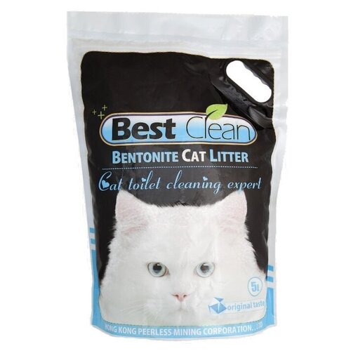 Best Clean Оригинальный - наполнитель комк.(бентонит в шариках) 5л 1/4 (2 шт)