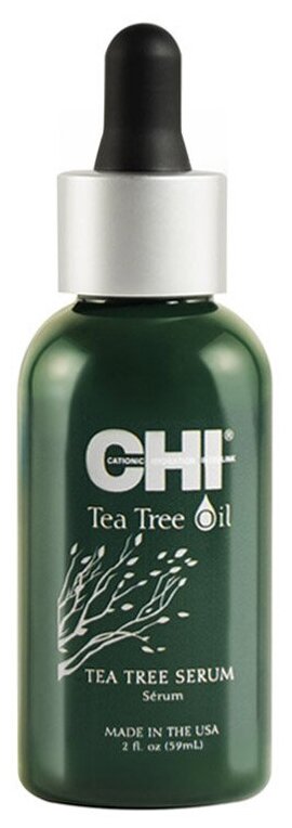 CHI Tea Tree Oil Сыворотка для волос с маслом чайного дерева, 89 г, 59 мл, бутылка