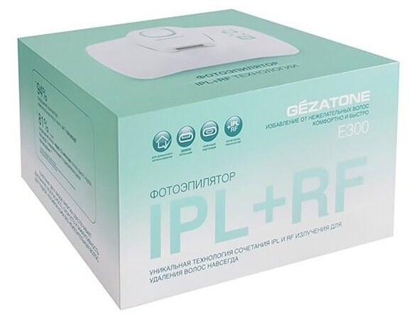 Gezatone Фотоэпилятор IPL E300 (300K) (Gezatone) - фото №5