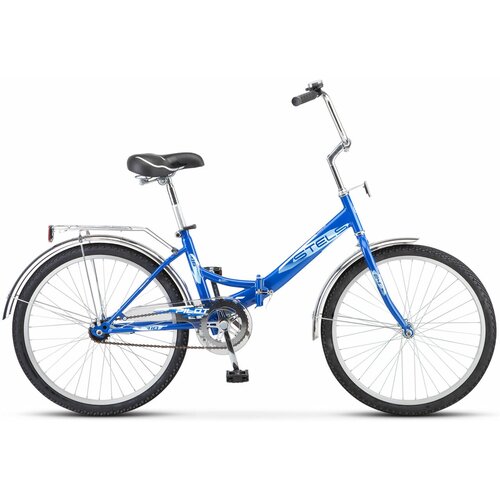 STELS Pilot 710 24 2023 синий складной велосипед stels pilot 710 24 z010 2023 24 синий