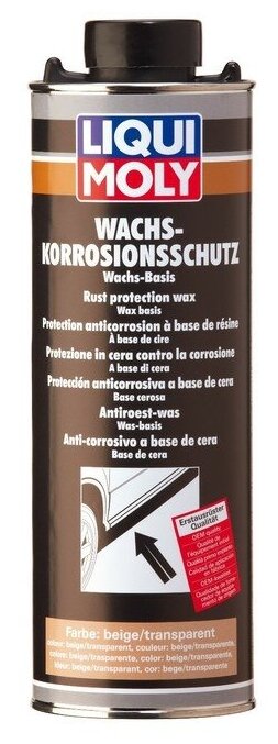 LIQUI MOLY 6104  / (/) Wachs-Korrosions-Schutz braun/transparent 1L 1