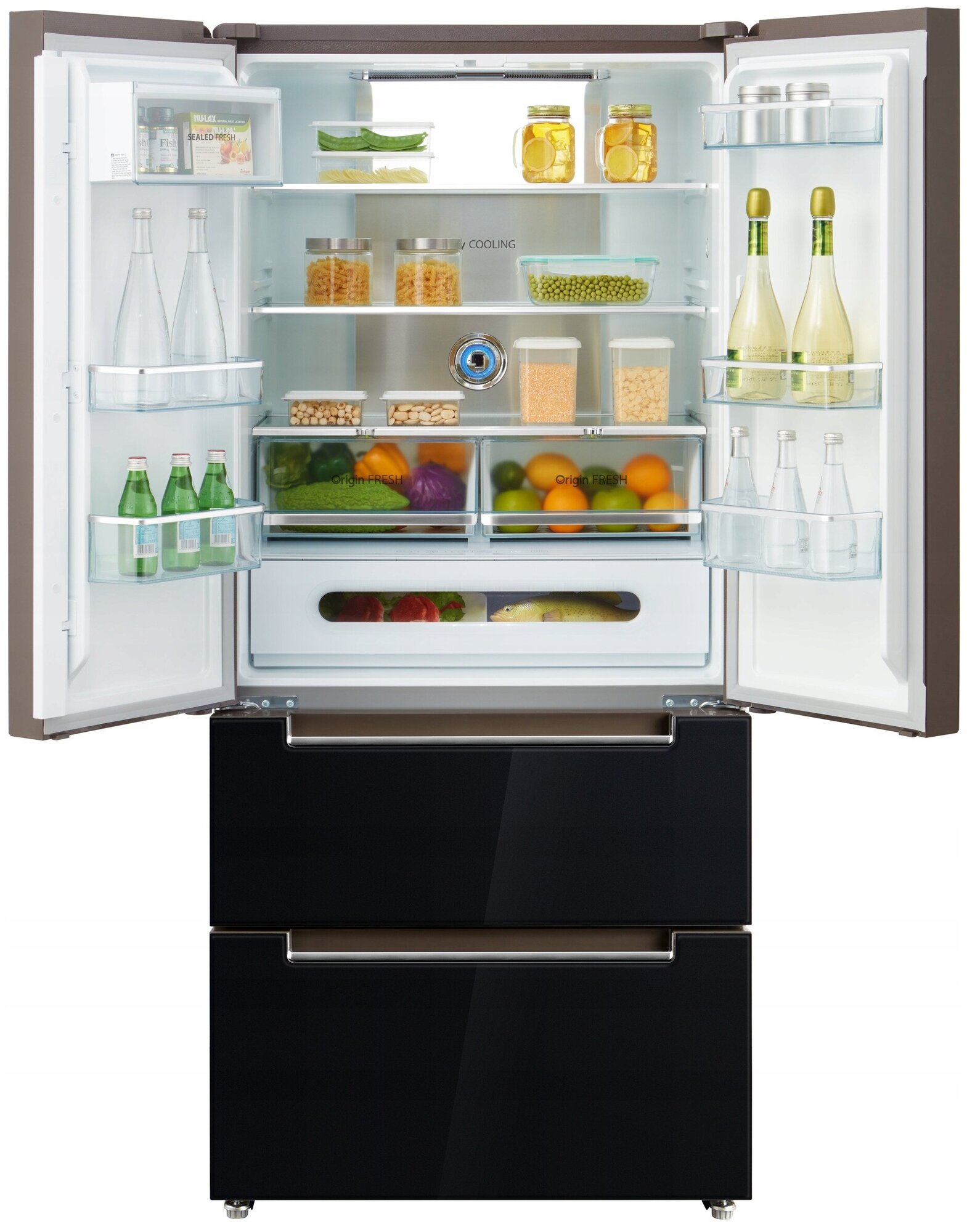 Холодильник TOSHIBA GR-RF692WE-PGJ SbS - фотография № 3