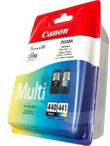 Картридж струйный Canon PG-440/CL-441 5219B005, черный /трехцветный, 2 шт. (180 стр.) (5219B005)