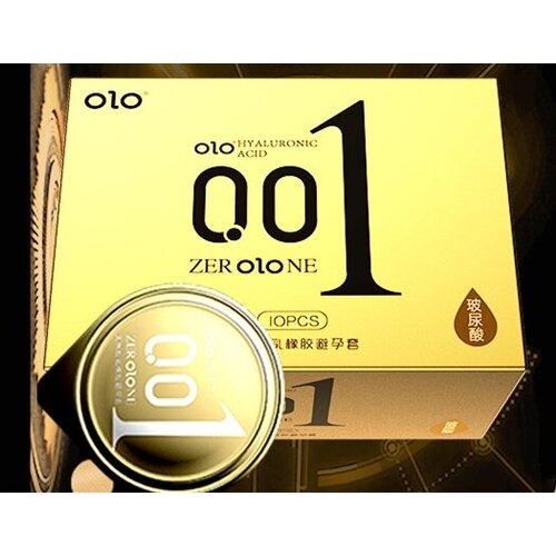 Презервативы OLO чёрные супертонкие с Гиалуроновой кислотой, 10 шт презервативы olo ультратонкие