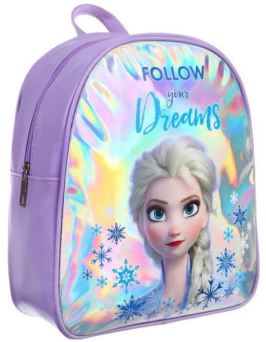 Disney Рюкзак детский, 23 см х 10 см х 33 см "Эльза", Холодное сердце цвет микс
