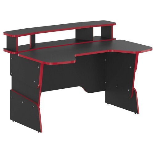 фото Игровой стол skyland skilll stg 1390, шхг: 136х100 см, цвет: антрацит/красный