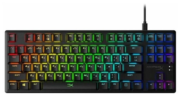Клавиатура HyperX Alloy Origins Core TKL черный 4p5p2axacb