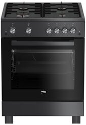 Газовая плита Beko FSG 62120 DACS, антрацит