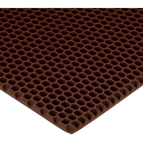 Коврик универсальный Еvaline ЭВА Соты 60х40 см коричневый