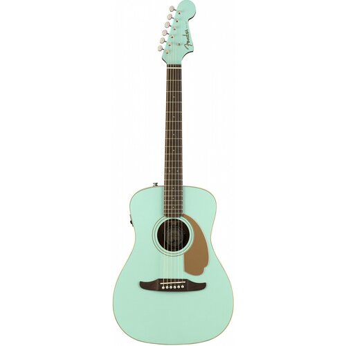 Электроакустическая гитара Fender Malibu Player Surf Green электроакустическая гитара fender newporter player all mahogany