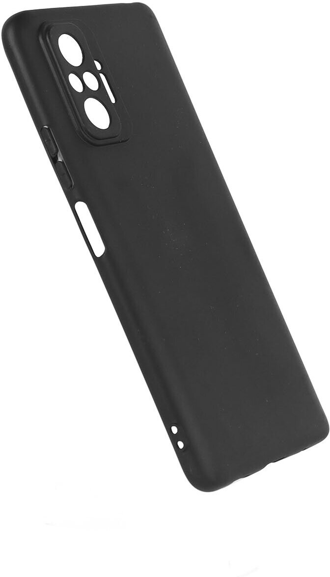 Чехол-крышка LuxCase для Xiaomi Note 10 Pro, термополиуретан, черный - фото №3