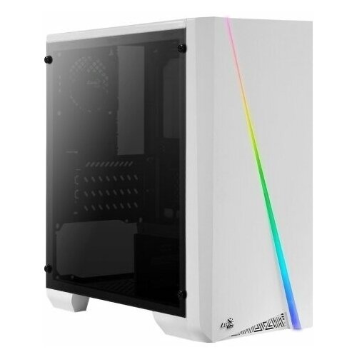 Компьютерный корпус AeroCool Cylon Mini White компьютерный корпус aerocool cylon белый