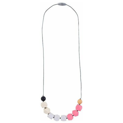 Слингобусы Itzy Ritzy Teething happens cube necklace, Opal Blush