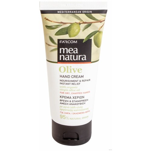 Mea natura Крем для рук Olive Nourishment & Repair / Instant Relief, 100 мл