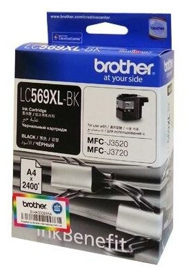 Картридж Brother LC-569XLBK уценка