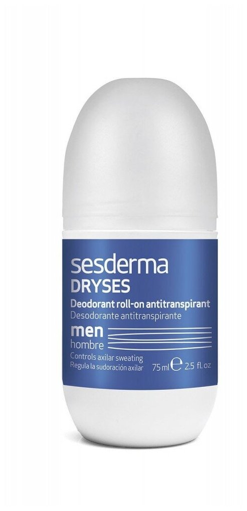 DRYSES Дезодорант-антиперспирант для мужчин от пота и запаха, 75 мл