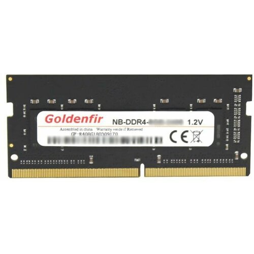 Модуль памяти Goldenfir SO-DIMM DDR4 8ГБ 3200МГц 169000₽