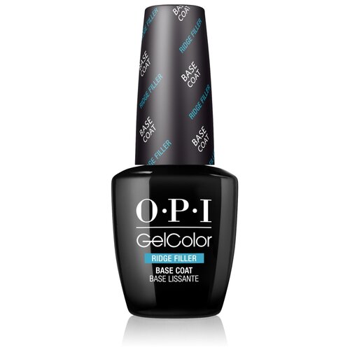 OPI Базовое покрытие GelColor Ridge Filler Base Coat, бесцветный, 15 мл