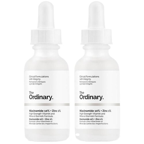 Сыворотка для проблемной кожи The Ordinary Niacinamide 10% + Zinc 1%, 30 мл