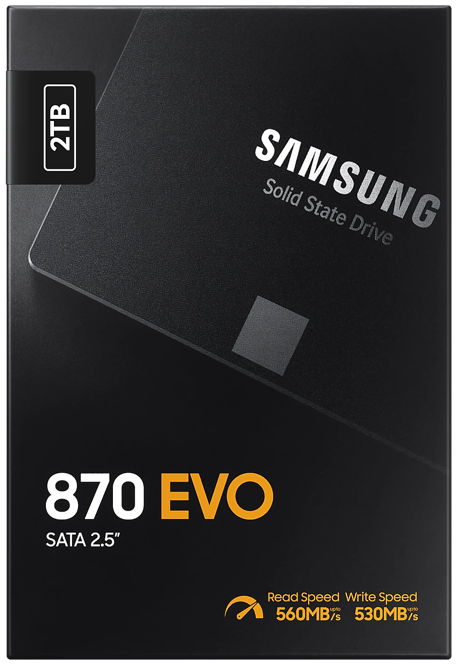 SSD накопитель SAMSUNG 870 EVO 2ТБ, 2.5", SATA III - фото №2
