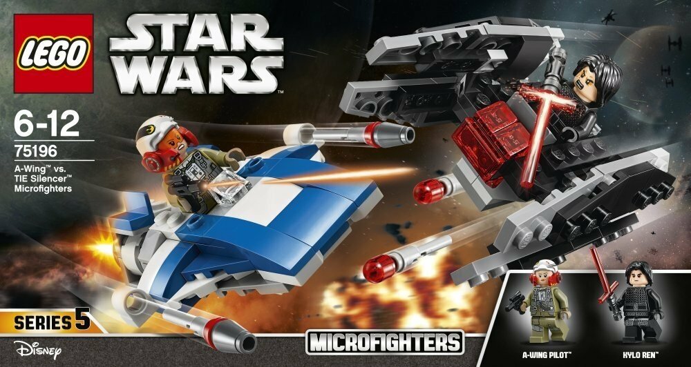 Конструктор LEGO Star Wars TM Истребитель типа A против бесшумного истребителя СИД - фото №14