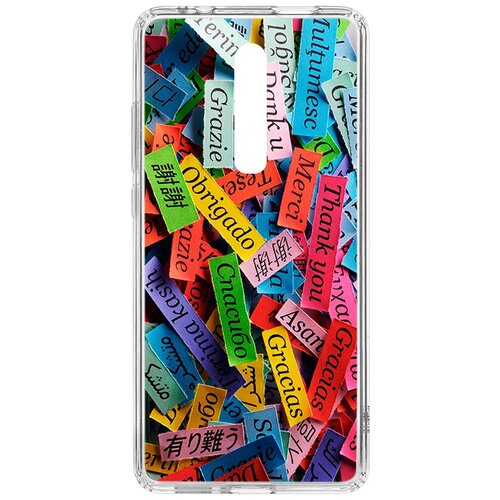 фото Чехол на xiaomi mi 9t kruche print thank you