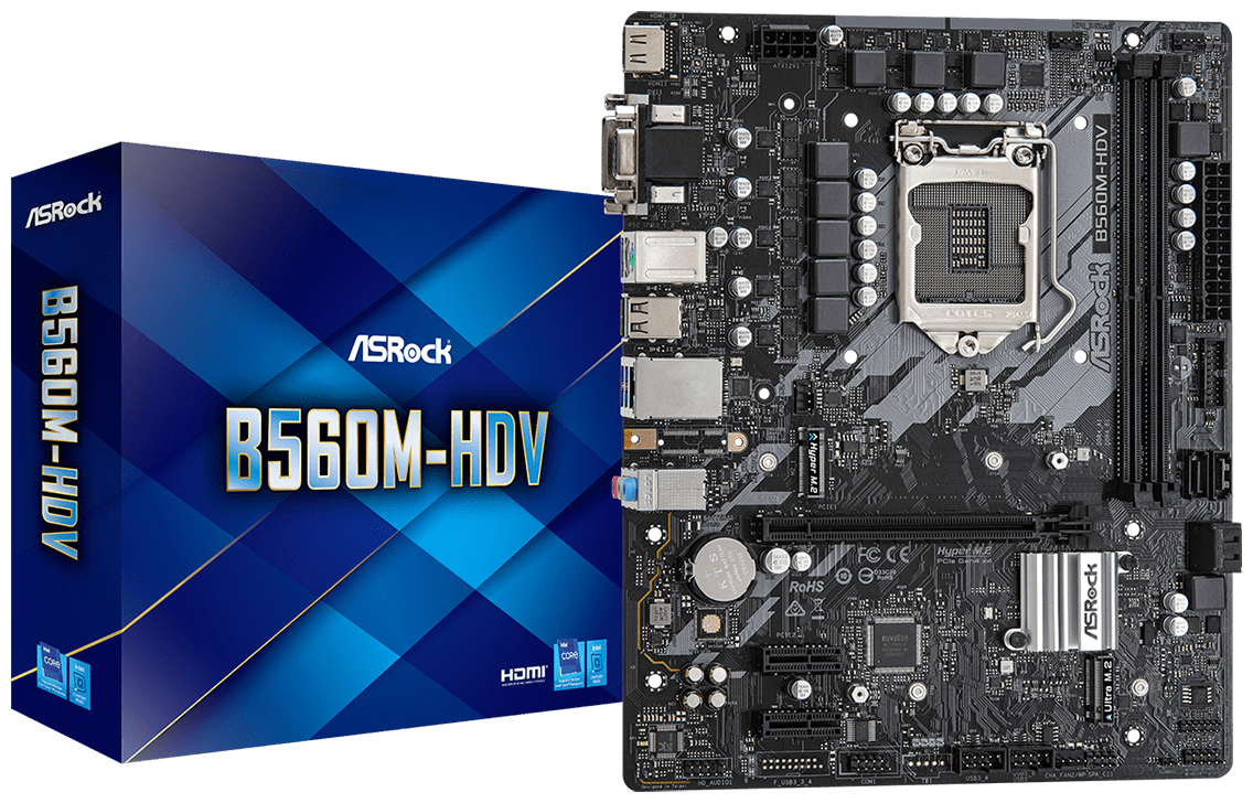 Материнская плата ASRock B560M-HDV