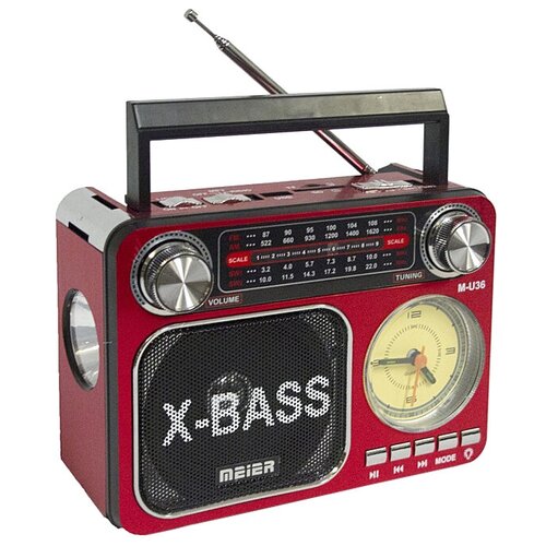 Радиоприемник Meier Audio M-U36 красный 189900₽