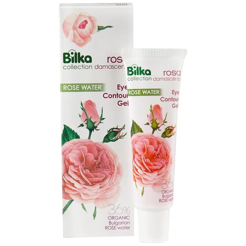 Bilka Гель для кожи вокруг глаз Rosa Damascena Eye Contour Gel, 25 мл гель для кожи вокруг глаз bilka eye gel rosa damascena 25 мл