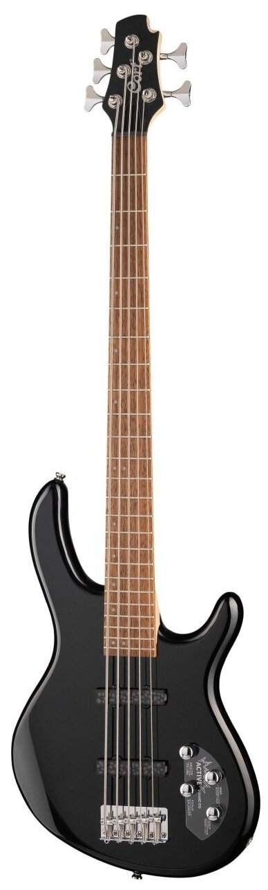 Бас-гитара 5-ти струнная Action-Bass-V-Plus-BK Action Series , черная, Cort
