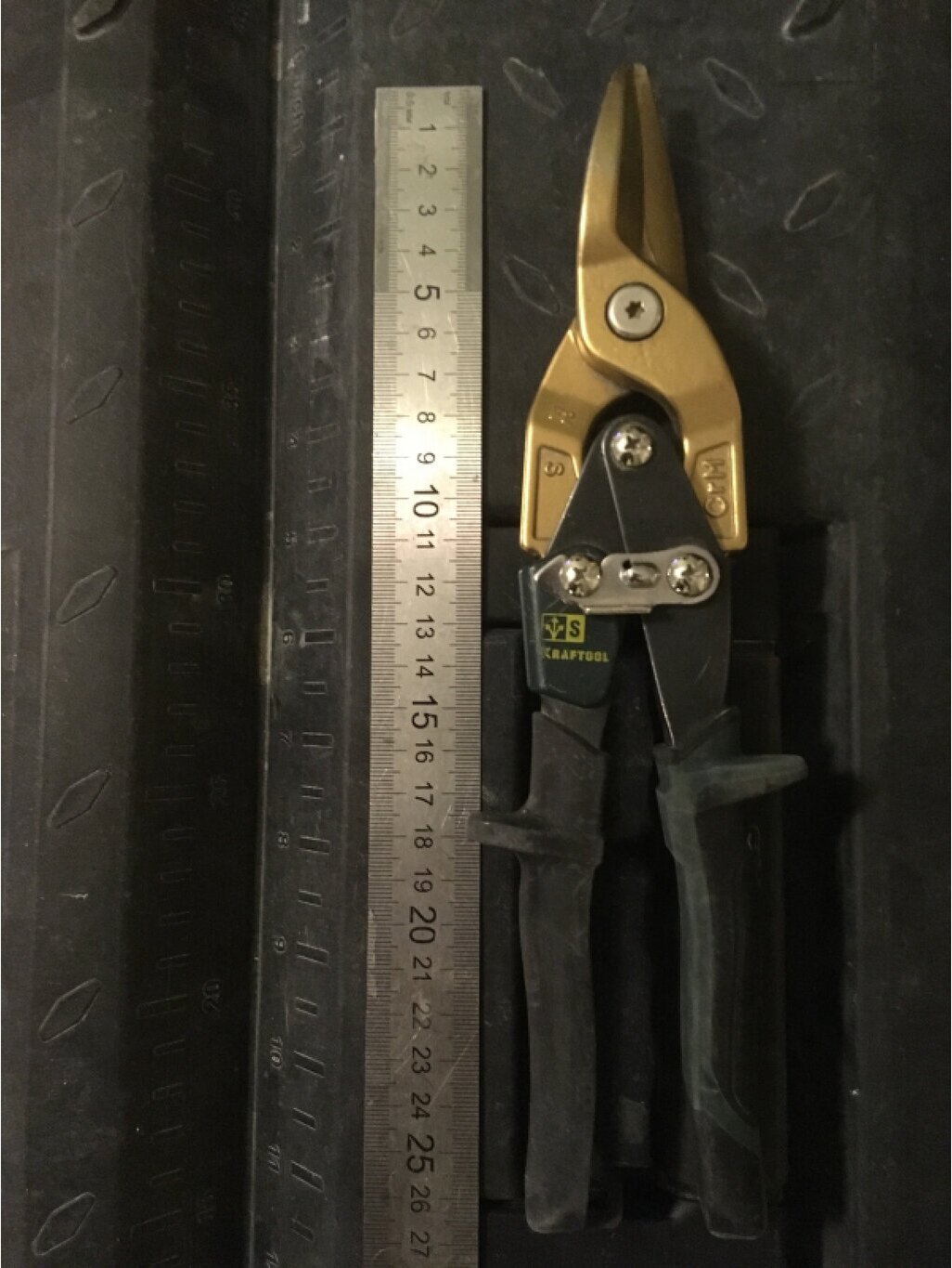 Строительные ножницы прямые 250 Kraftool Uni-Kraft Titan 2327-S