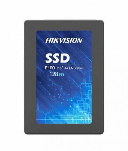 Накопитель SSD 2.5' HIKVISION HS-SSD-E100/128G E100 128GB SATA 6Gb/s TLC 550/430MB/s IOPS 61K/70K MTBF 2M 7mm