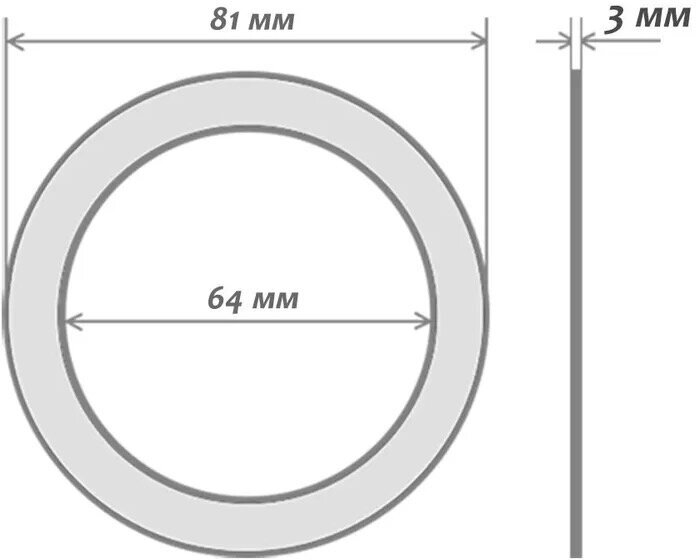 Уплотнительное кольцо для кофеварки Bialetti 9 порций - фотография № 3