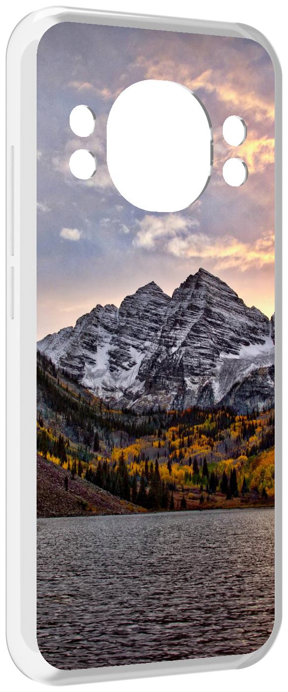 Чехол MyPads горы-колорадо для Doogee S98 / S98 Pro задняя-панель-накладка-бампер