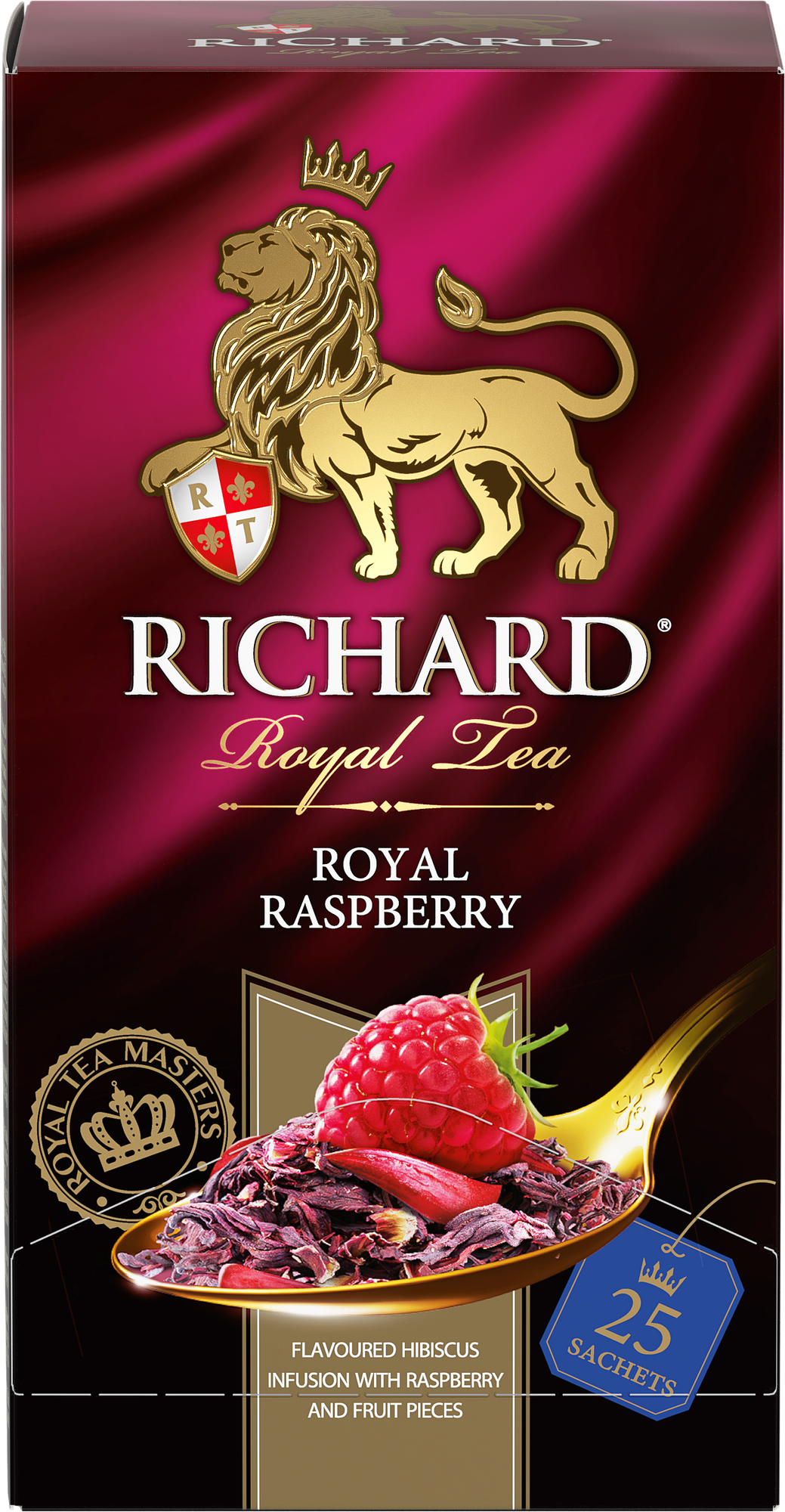 Чайный напиток красный Richard Royal raspberry в пакетиках