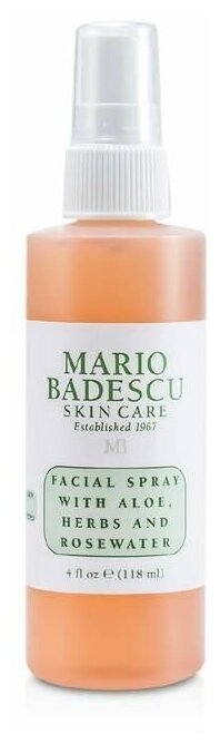 Mario Badescu Спрей с алоэ, травами и розовой водой, 118 мл