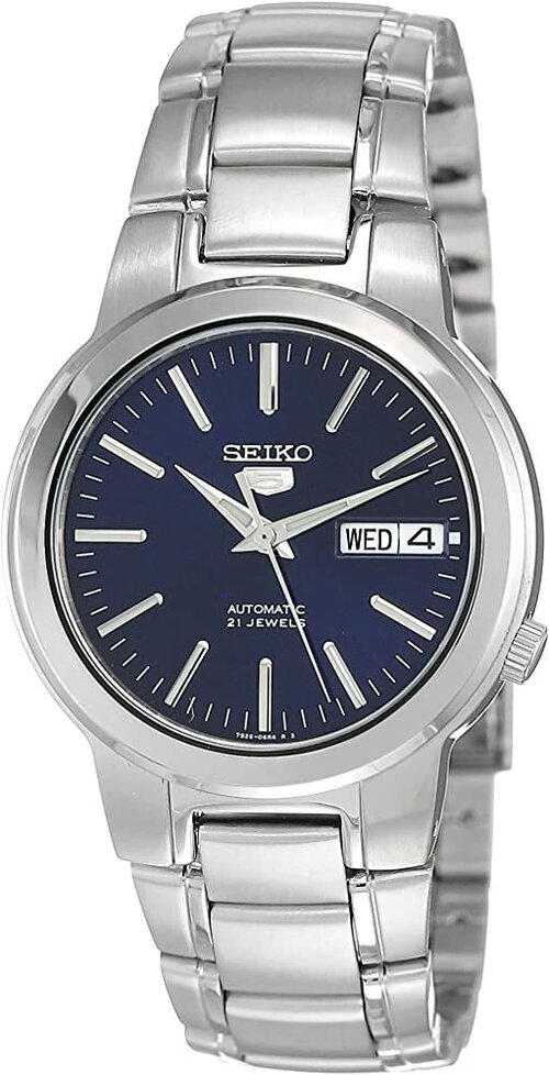 Наручные часы SEIKO SEIKO 5, синий, серебряный