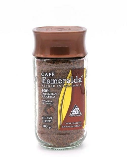Кофе растворимый Cafe Esmeralda Баварский шоколад 100 гр. (стекло)