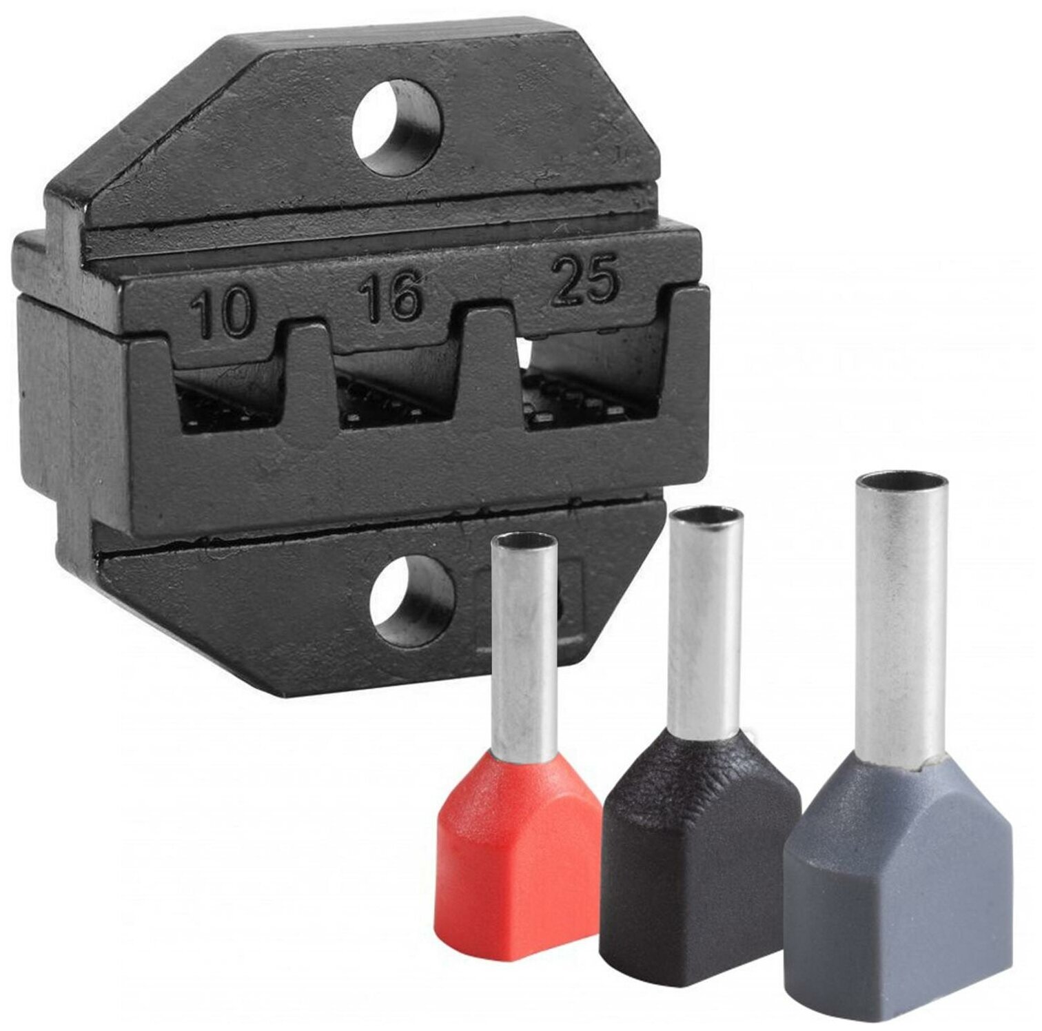 фото Модуль сменный для кримпера для обжима штыревых наконечников 6-16 мм KING TONY 67GJP01