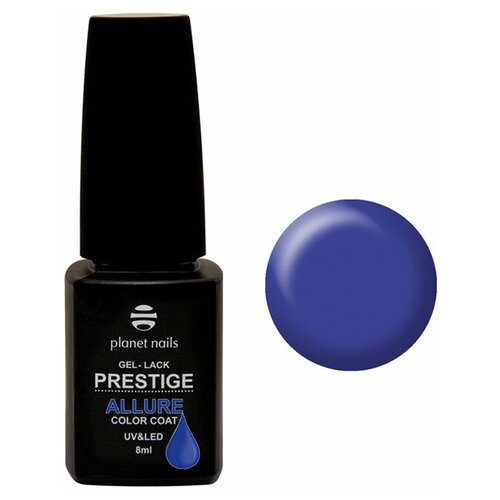 Planet nails Гель-лак Prestige Allure, 8 мл, 625 planet nails верхнее покрытие prestige top coat velvet matte прозрачный 10 мл