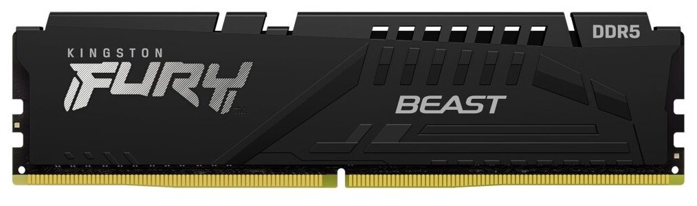 Модуль памяти Kingston Fury Beast DDR5 DIMM PC-38400 4800MHz CL38 - 16Gb KF548C38BB-16