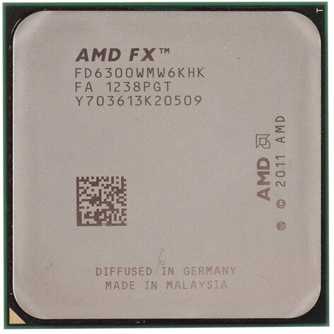 Процессор AMD FX-6300 AM3+, 6 x 3500 МГц, OEM