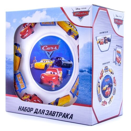 фото Набор для завтрака "тачки 3 дисней" 3 пр stor