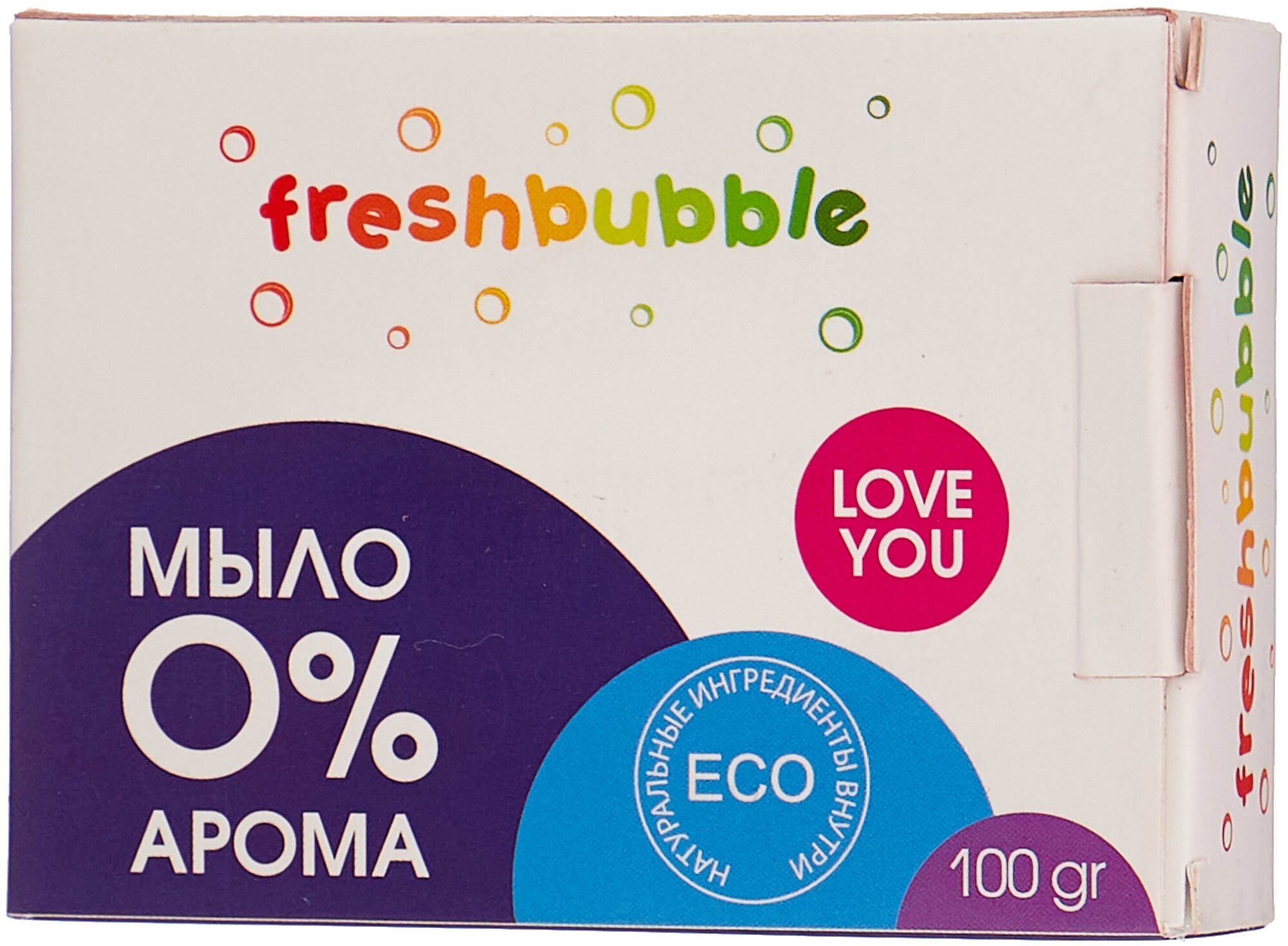 Freshbubble Экологичное универсальноe мыло без аромата 100 г