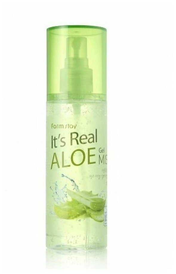 Гель-спрей для лица FarmStay It's Real Aloe Gel 120мл IB Cosmetic - фото №10