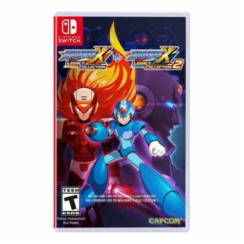 mega man legacy collection 1 2 nintendo switch английская версия Mega Man X Legacy Collection 1 + 2 (Nintendo Switch)