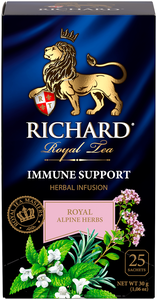 Фото Травяной чай Richard Royal Alpine Herbs Immune Support